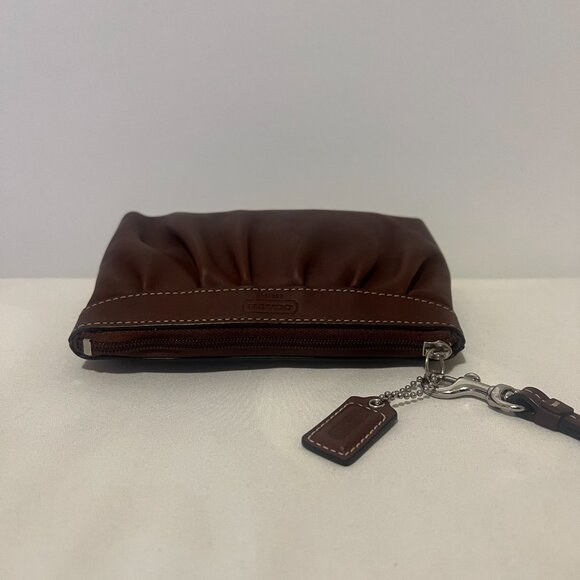 Coach Vintage Wristlet Wallet Clutch Brown - Picture 4 of 6